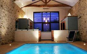 L'Escale du Bocage Piscine couverte chauffée